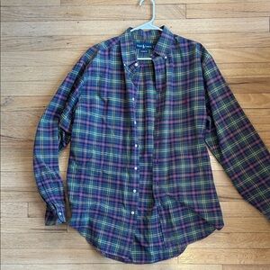 Ralph Lauren Men's Colorful Plaid Button-Down Shirt